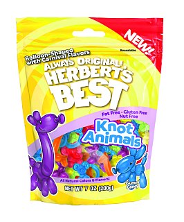Herbert's Balloon Knot Animal Gummy 7oz 10ct