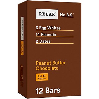 RXBAR Protein Bars Peanut Butter Chocolate 1.8 oz 12 ct