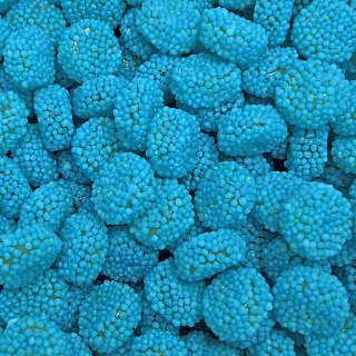 Vidal Import Swedish Blue Button Gummy Clusters 2.2 lbs
