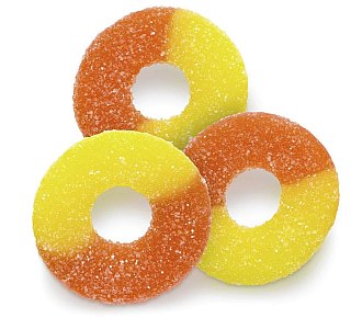 Albanese 4.5 Lb Strawberry Banana Rings Bulk