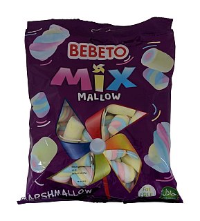 Bebeto Assorted Mixed Super Fluffy Marshmallow 9.7oz - Turkish/ Halal