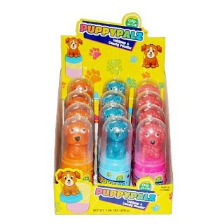 Koko Dip N Lik 12 Ct 1.3 Oz Puppy Palz Lollipop Candy Toy