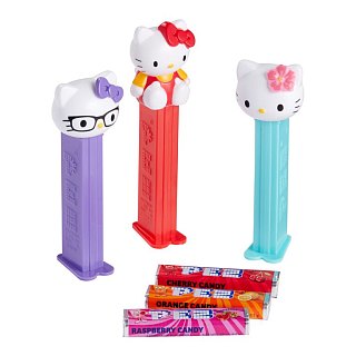 Pez Hello Kitty 12 Ct 0.87 Oz Blister Pack Tray