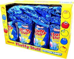 Charms Fluffy Stuff 24 Ct 3.5 Oz Cotton Candy Box