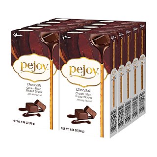 Glico Pejoy Chocolate Biscuit Sticks 1.13oz 10ct