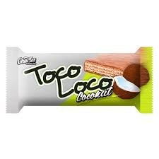 Charles Chocolates Import Toco Loco Coconut Cream Wafer 1.15oz 12ct