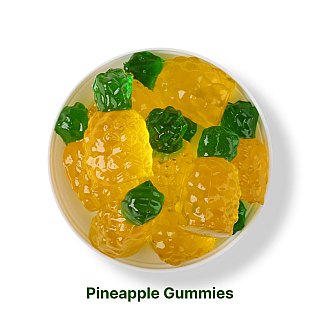 Clever 2.2 Lb Pineapple Gummy bulk