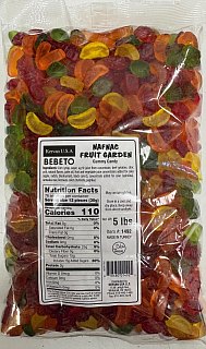 Kervan Turkish Mixed Fruit Garden Salad Gummy 5 lb