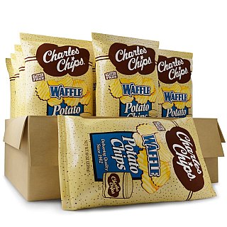 Charles Chips Original Potato Chips 8 oz Single Bag