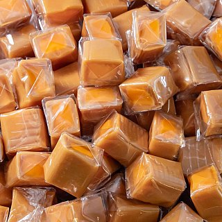 Vanilla Caramel Squares with Orange Filling 5lb