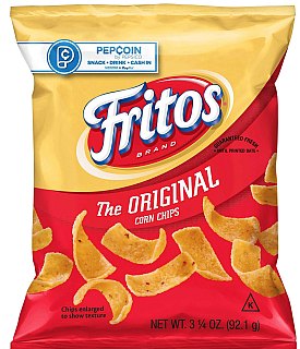 Frito Lay Original Fritos Corn Chips 3.25 oz 36 Ct XVL