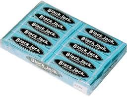 Black Jack Gum 20 Count 5 Sticks Each Tray