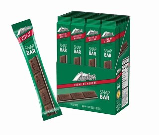 Andes Creme De Menthe Chocolate Snap Bar 1.5oz 24ct