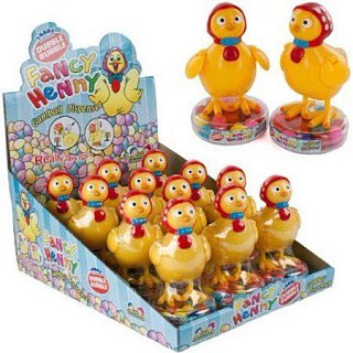Kidsmania Fancy Henny 12 Count 0.53 Ounce Toy Dispenser Tray