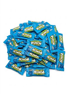 Sour Punch Taffy Chews Candy Blue Raspberry Bulk 3lb
