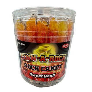 Espeez Cinn A Rock Sweet Heat Cinnamon Rock Candy Tub 36ct