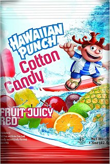Hawaiian Punch Cotton Candy 12 Ct 3.1 Oz