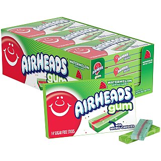 Airheads Watermelon gum 12 pack