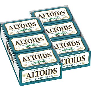 Altoids Mints Wintergreen Full Size 1.76oz 12 ct