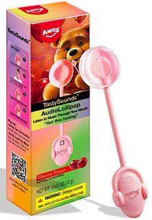 Amos Tasty Sound Music LollipopGet This Feeling Cherry 6 ct