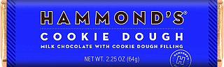 Hammond's Cookie Dough Milk Chocolate Bar 2.25 oz 12 ct