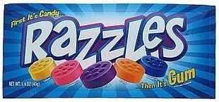 Razzles Mini 600 Count 2 piece pouch 5 Pound Bulk Bag