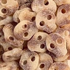 Candy People Swedish Cola Gummy Skulls 4.4 lb