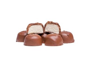 Asher's Milk Chocolate Small Vanilla Marshmallow Bites 5lb