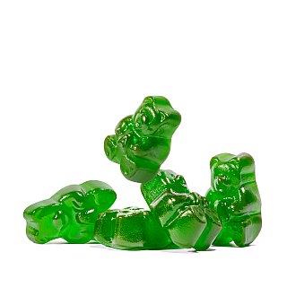 Albanese Fall Apple Crisp Cinnamon Gummy Bear Green 5 lb
