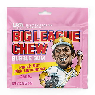 Big League Chew 12 Ct 2.12 Oz Pink Lemonade Tray
