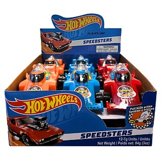Hot Wheels Speedster Race Car Candy Toys 0.42 oz 12 ct