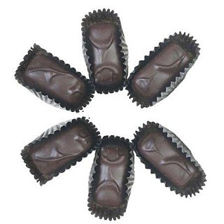 Ashers Dark Chocolate Raspberry Jelly 6 POUND BOX 45 PIECES