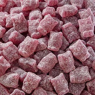 Sour Blackberry Purple Owl  Natural Color Jelly Gummies 5.5 lb