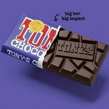 Tony's Chocolonely Milk Pretzel Toffee 20 Ct 1.66 Oz Tray