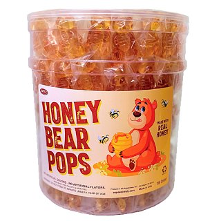 Espeez Baby Bear Honey Lollipop 115 ct