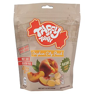 Taffy Town Salt Water Taffy Brigham City Peach 12oz 8 Pack Copy