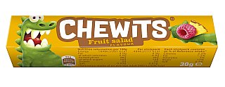 Cloetta UK Import Chewits Soft Chewy Candy Fruit Salad 1oz 40ct