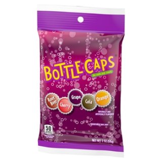 Bottle Caps Nostalgic Candy Pocket Pack 2oz 12ct