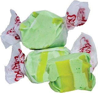 Taffy Town 2.5 Lb Golden Pear Wrapped Bulk