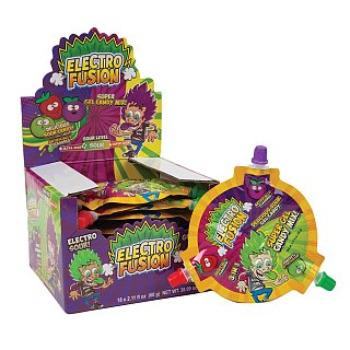 Raindrops Electro Fusion Super Gel Sour Candy Mix 2.11 oz 18 ct