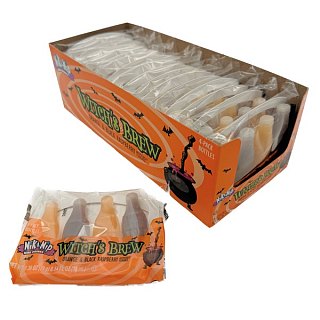 Nik L Nip Witches Brew Wax Bottle Candy 4 Pack 18ct Tray