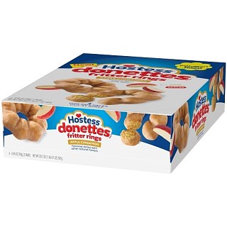 Hostess Apple Fritter Ring Donut 6 ct Single Serve