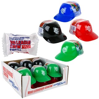 Big League Chew Baseball Helmet & Gumballs 12 ct