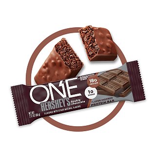 One Protein Bars Hersheys DOUBLE CHOCOLATE  2.12 oz 12 ct