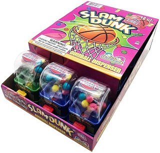 Dubble Bubble 12 Ct 0.42 Oz Slam Dunk Gumball Dispenser