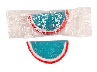 Cavalier Blue Raspberry Fruit Jelly Slice Wrapped 2lb Pizazz