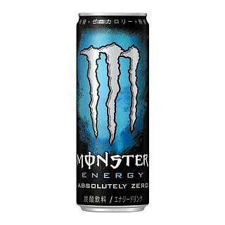 Asahi Monster Japan ENERGY Drink Zero Sugar 12oz Pack of 12