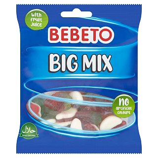 Bebeto Import Big Mix Liquid Filled Gummy Mix 5.3 oz 12 ct