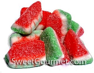 Vidal Watermelon Slices Sugared 4.4 Lb Bag