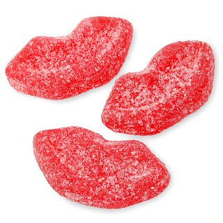 Fini Sour Red Cherry Lips 2.2 lb Kosher Parve
